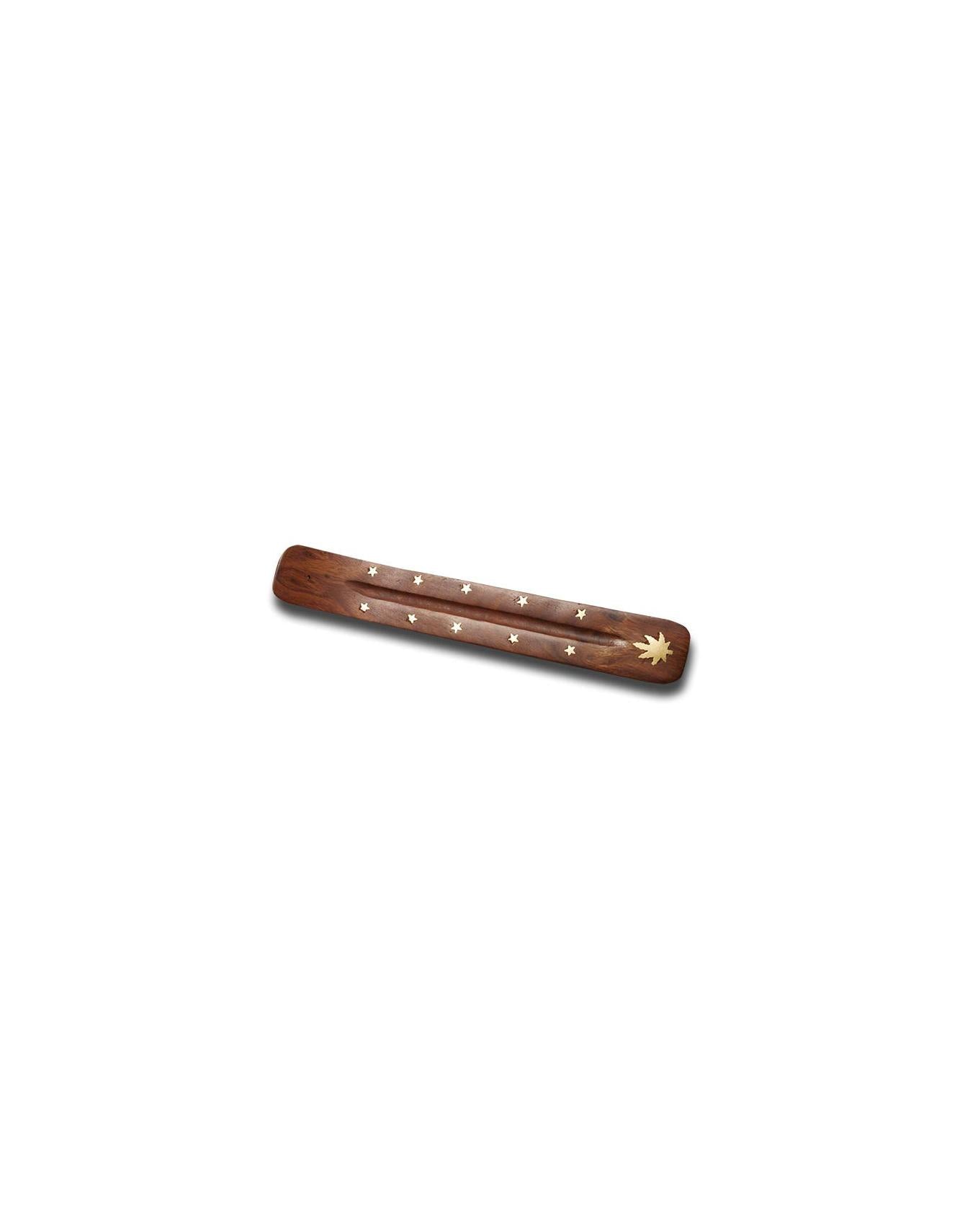 Incense Holder with Brass Inlay