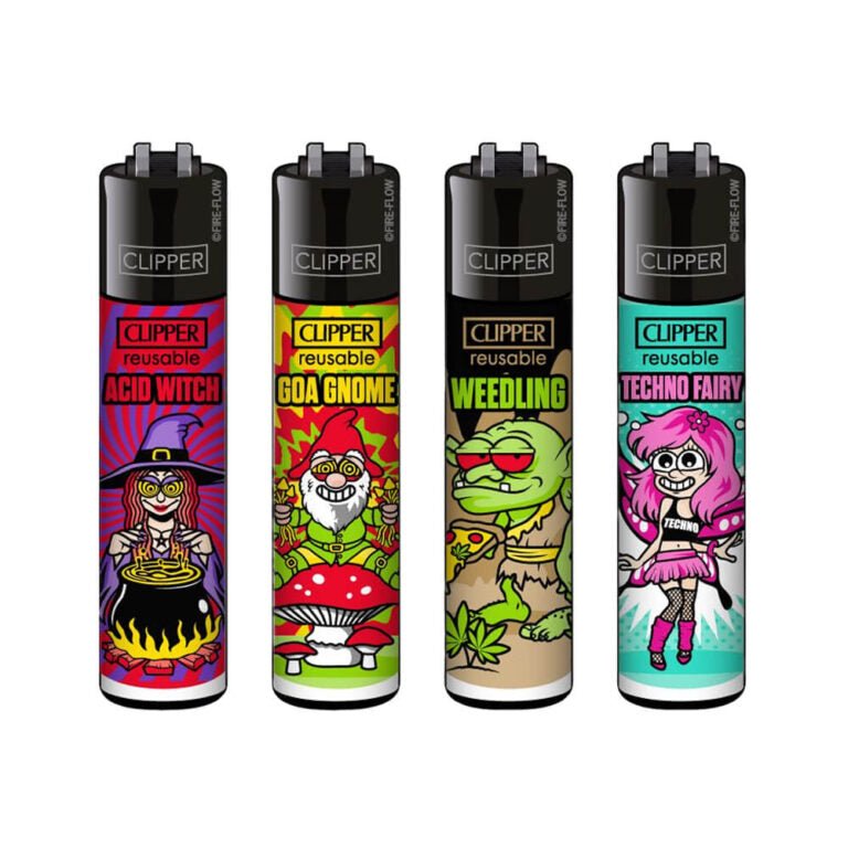 Clipper Lighter Fantasy World - Plumes