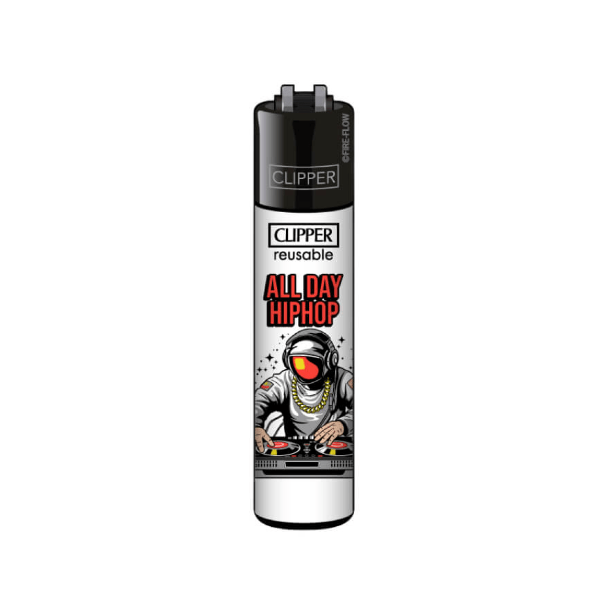 Clipper Classic Lighter - "All Day Hip Hop" - Plumes