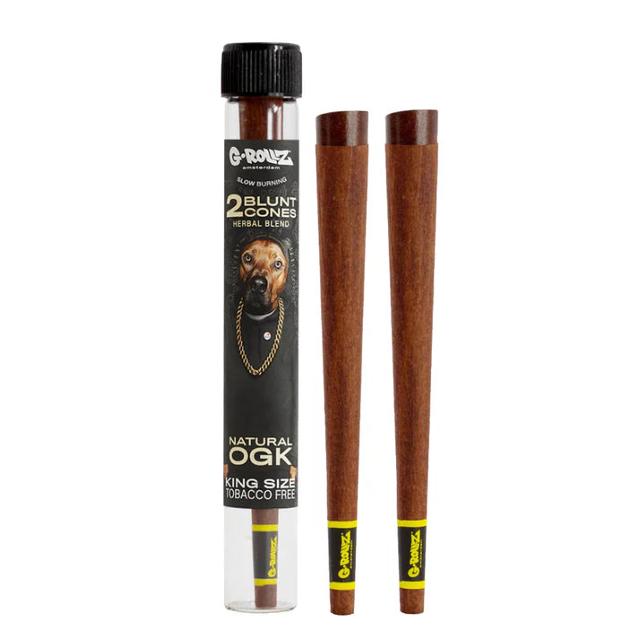 G-Rollz | 'The Dog' x2 Terpene infused Cones 'Natural OGK'