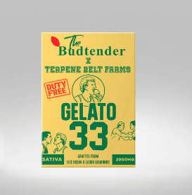 Budtender Gelato 33 2ml Vape | Budtender  Plumes