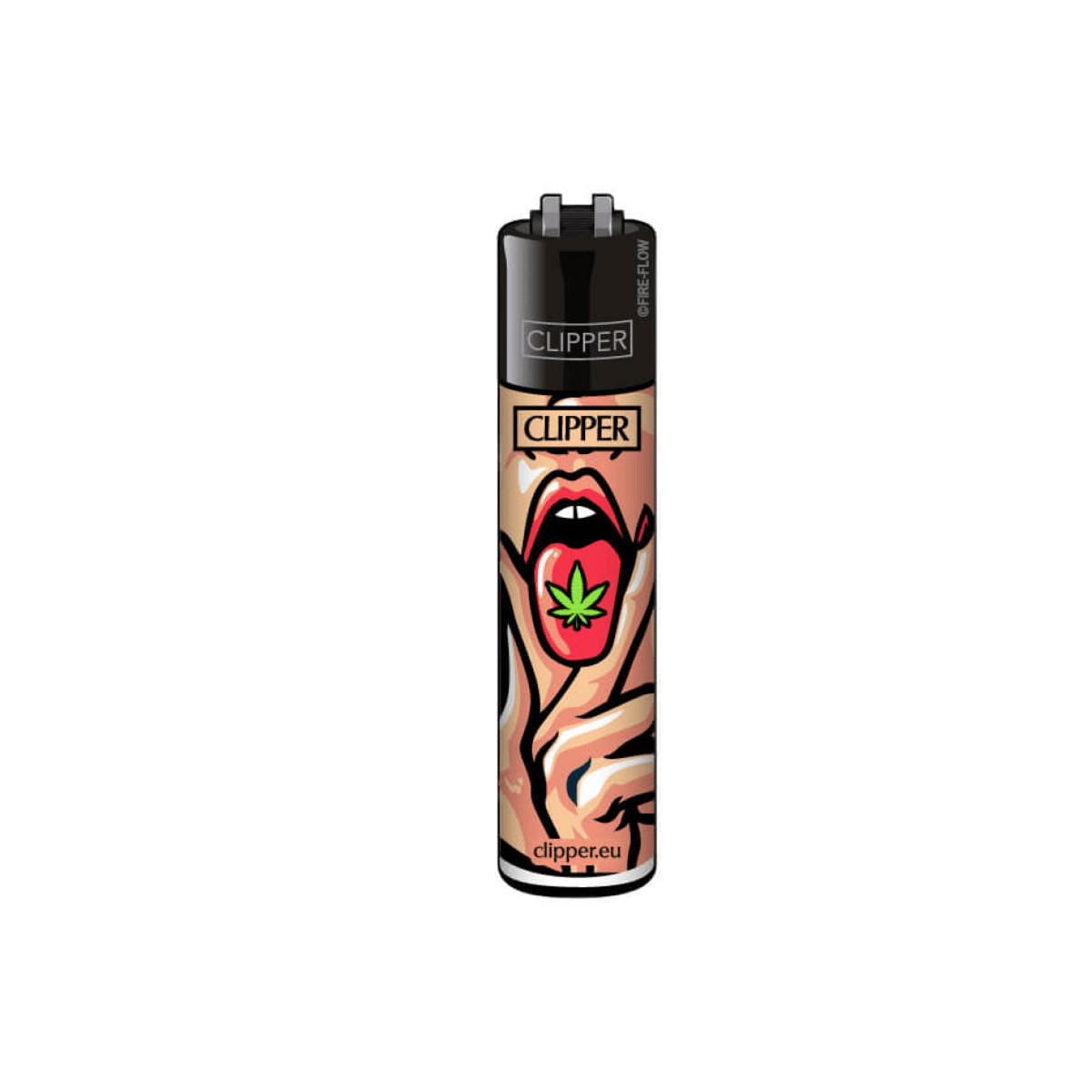 Clipper Classic 420 Girls Leaf Lips Lighter - Plumes