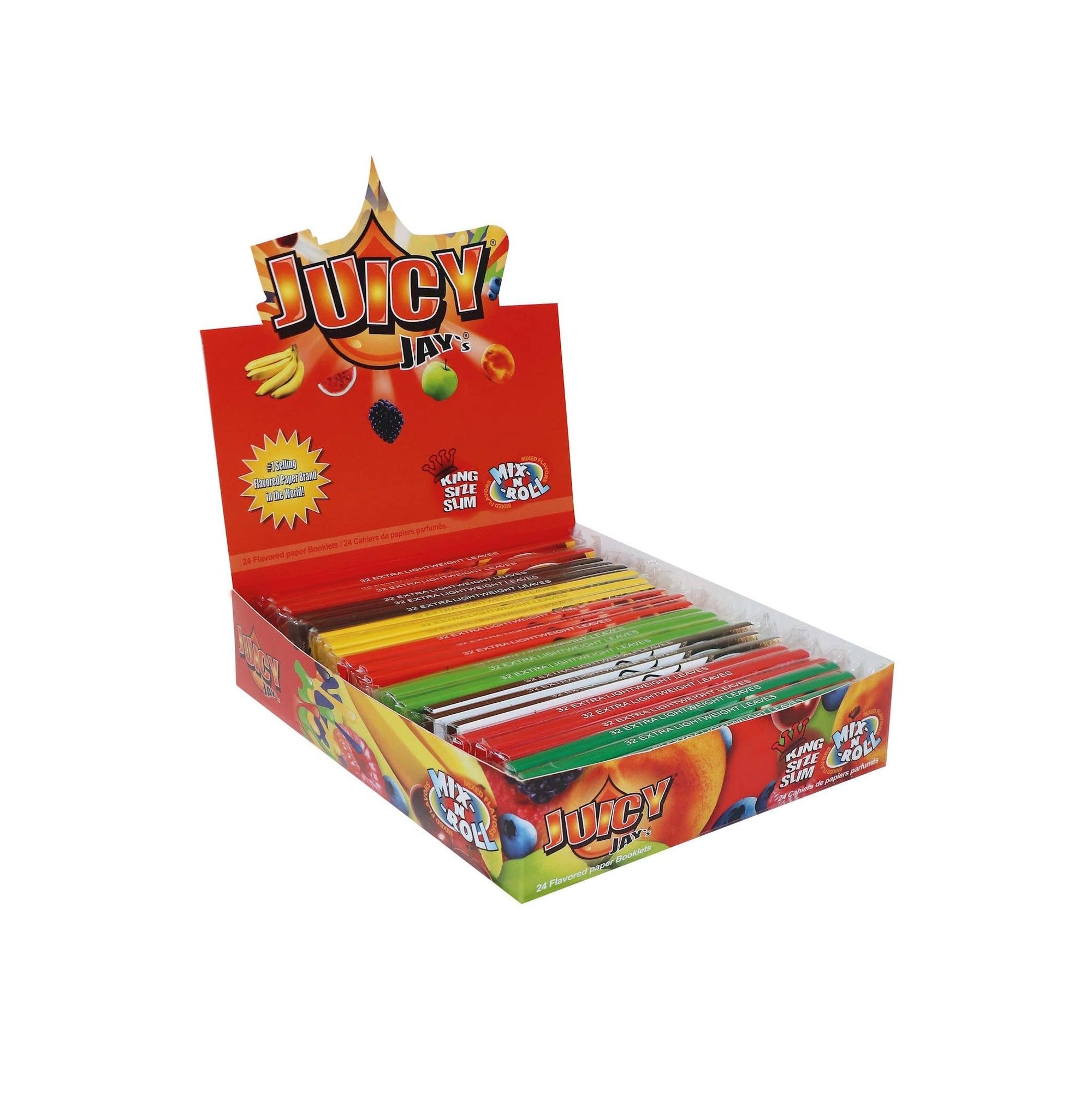 Juicy Jay's King Size Mix N Roll - 24 Pack
