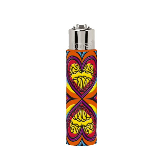 Clipper Lighter Silicone Hippie Passion - Plumes