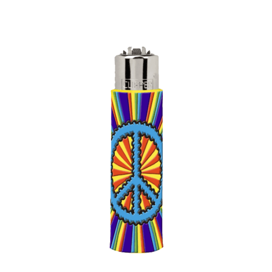Clipper Lighter Silicone Hippie Passion - Plumes