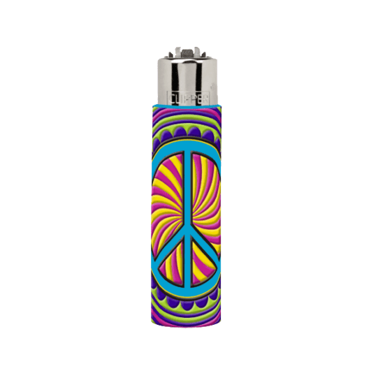 Clipper Lighter Silicone Hippie Passion - Plumes