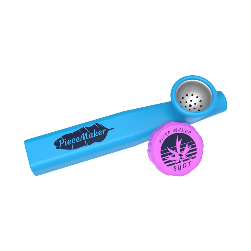 Blue PieceMaker Silicone Bong