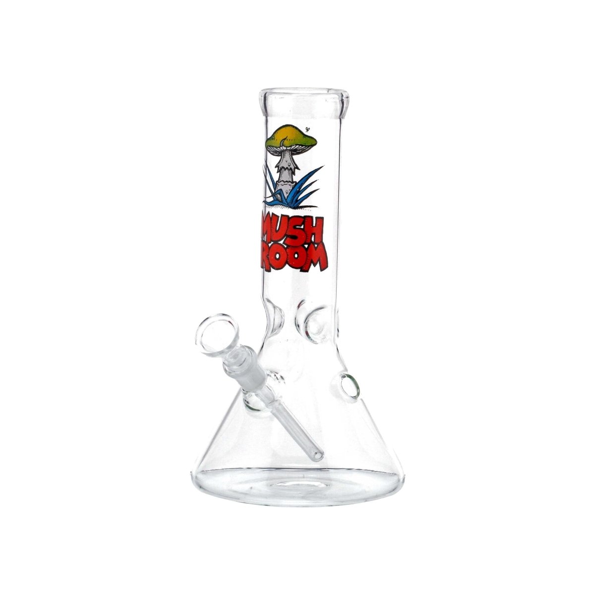 Mushroom Glass Bong 23cm