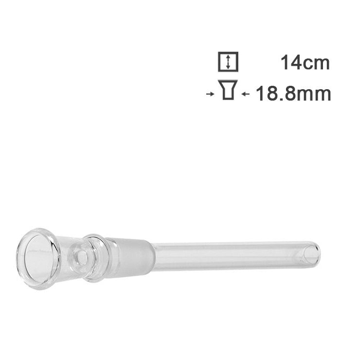 Plumes Glass Chillum SG: 18.8mm - L: 14cm