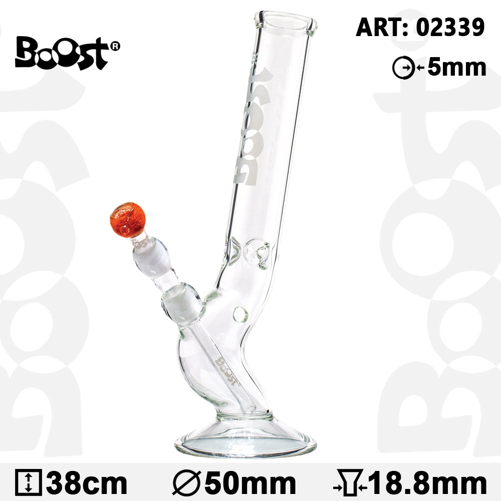 Boost Bolt Glass Bong 38cm