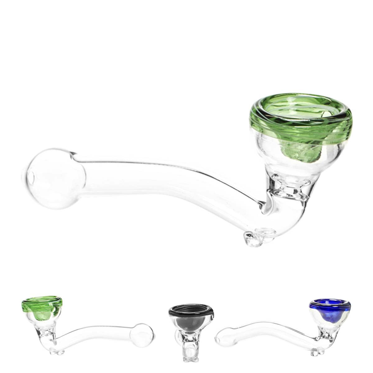 Plumes Glass Pipe 11cm