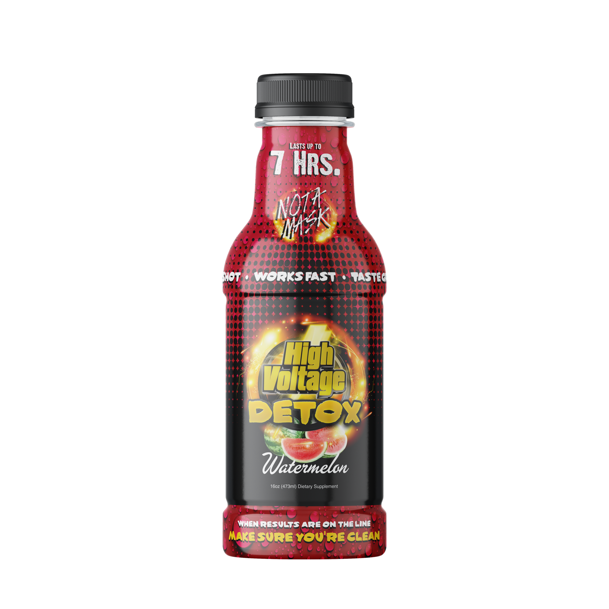 High Voltage Detox Acai Grape 473ml - 16oz