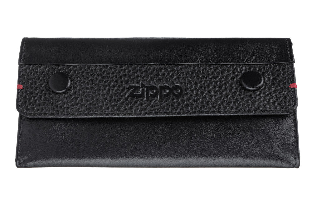 Zippo Nappa Tobacco Pouch Black