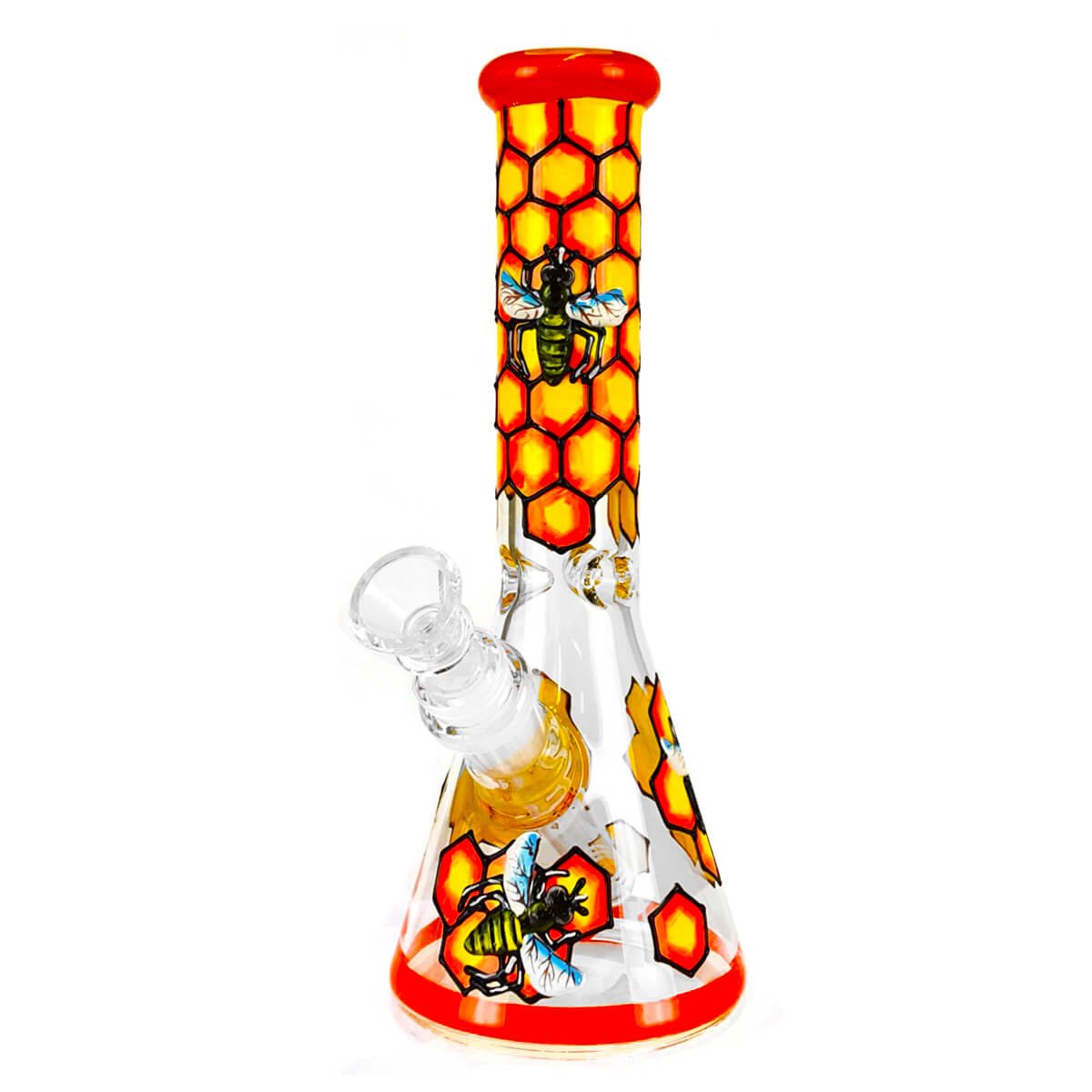 Urban Crew Bee Hive Pro Handcrafted Glass Bong 25cm