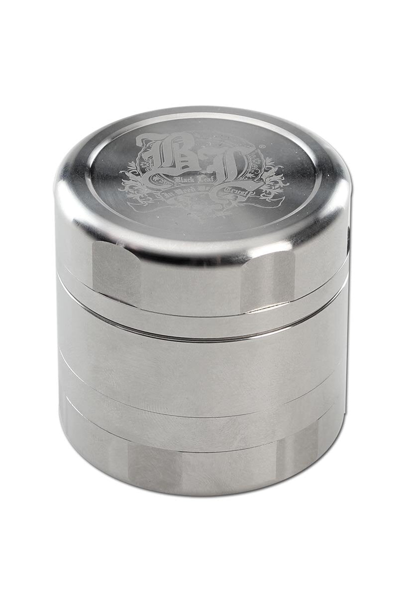 Black Leaf Stainless Steel 5-part Grinder