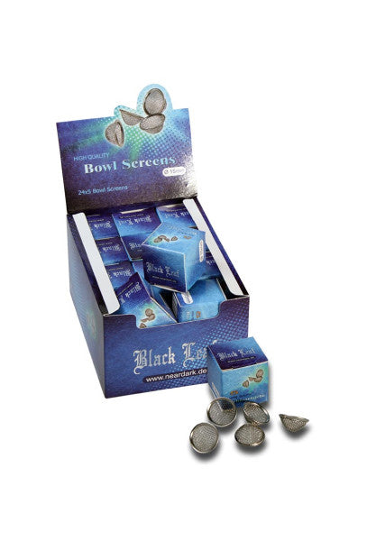 Black Leaf Bowl Stainless Steel Screens