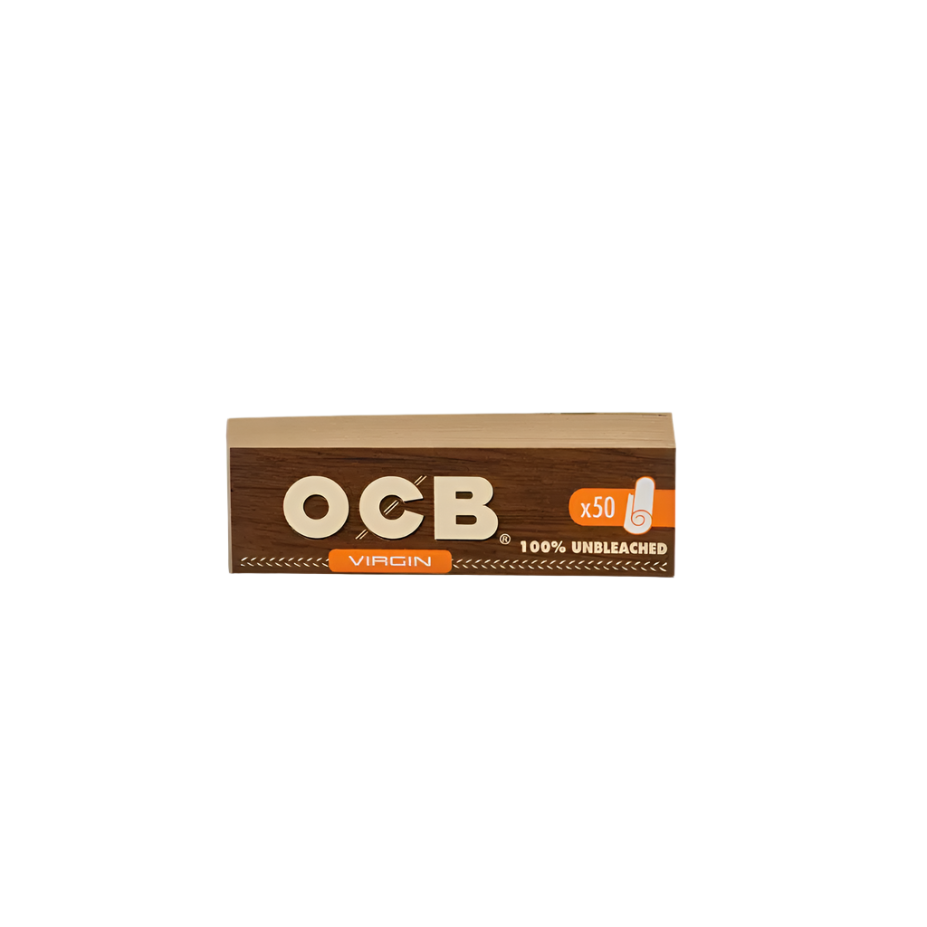 OCB Virgin Filter Tips Unbleached