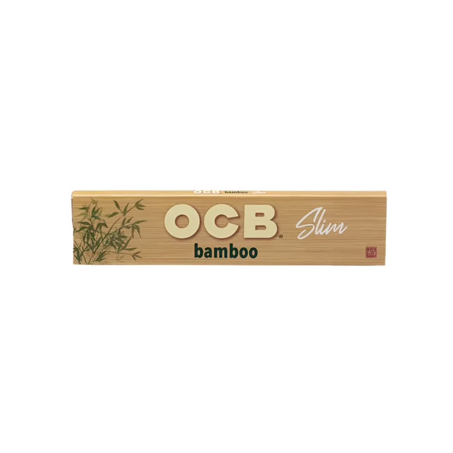 OCB Bamboo Papers King Size Slim Unbleached