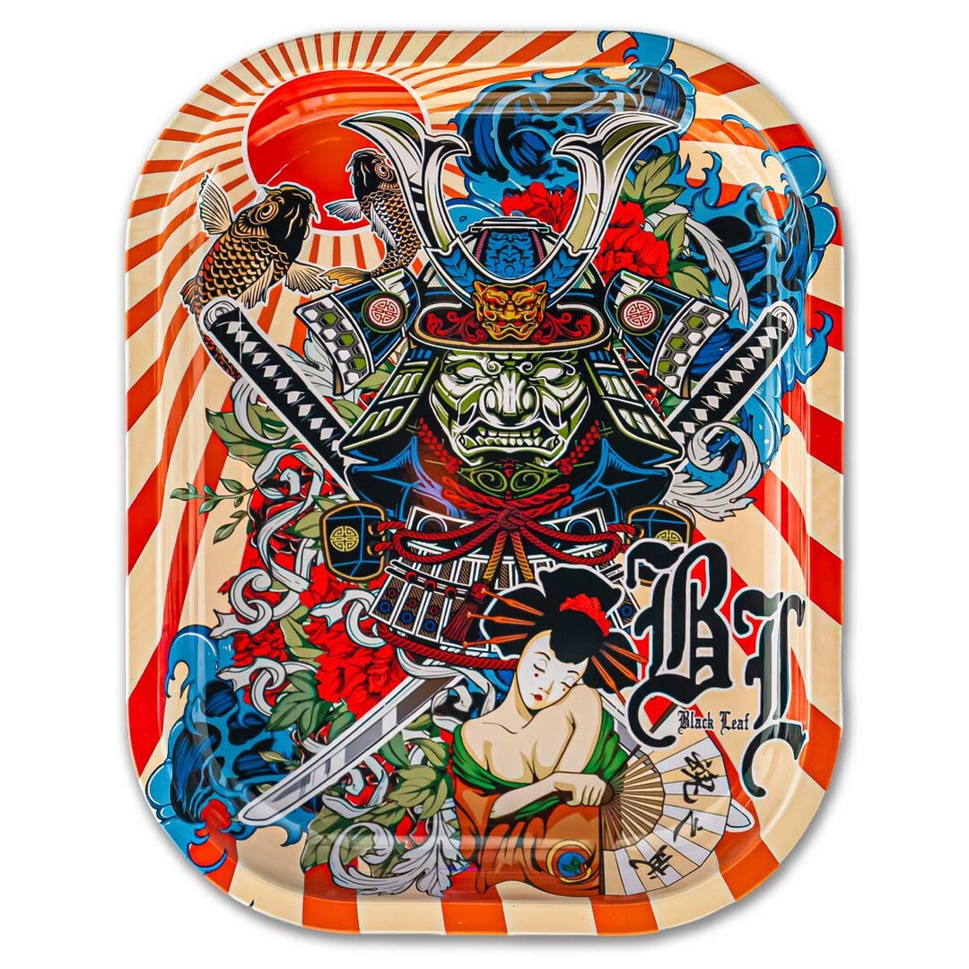 Black Leaf Ronin and Geisha Tray