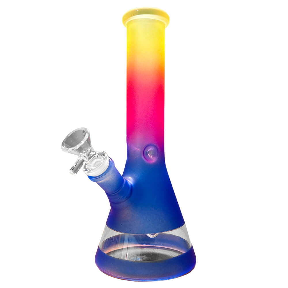 Black Sheep Rainbow Gradient Purple Glass Bong 25cm