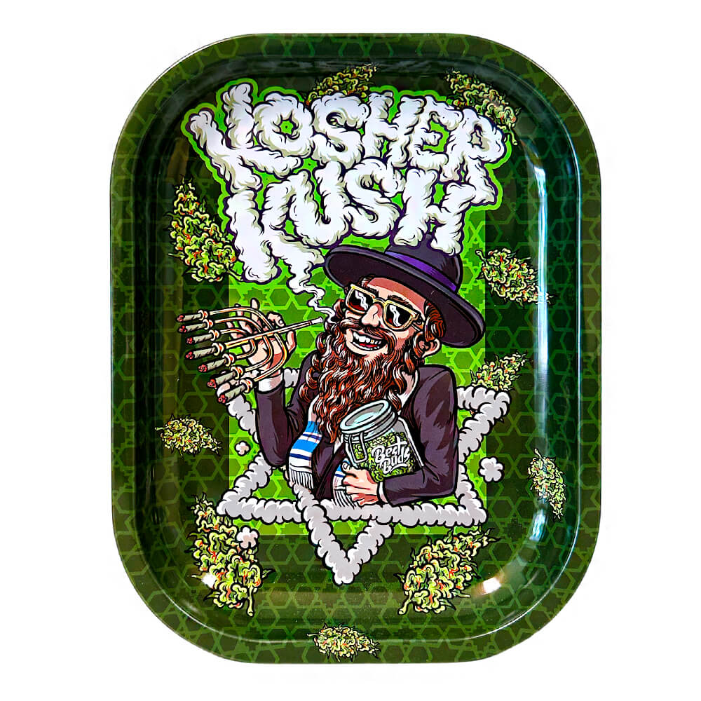 Best Buds Kosher Kush Metal Rolling Tray