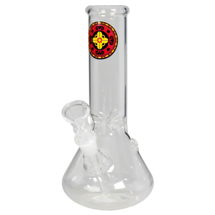 Mandala Glass Mini Ice Bong ~21cm