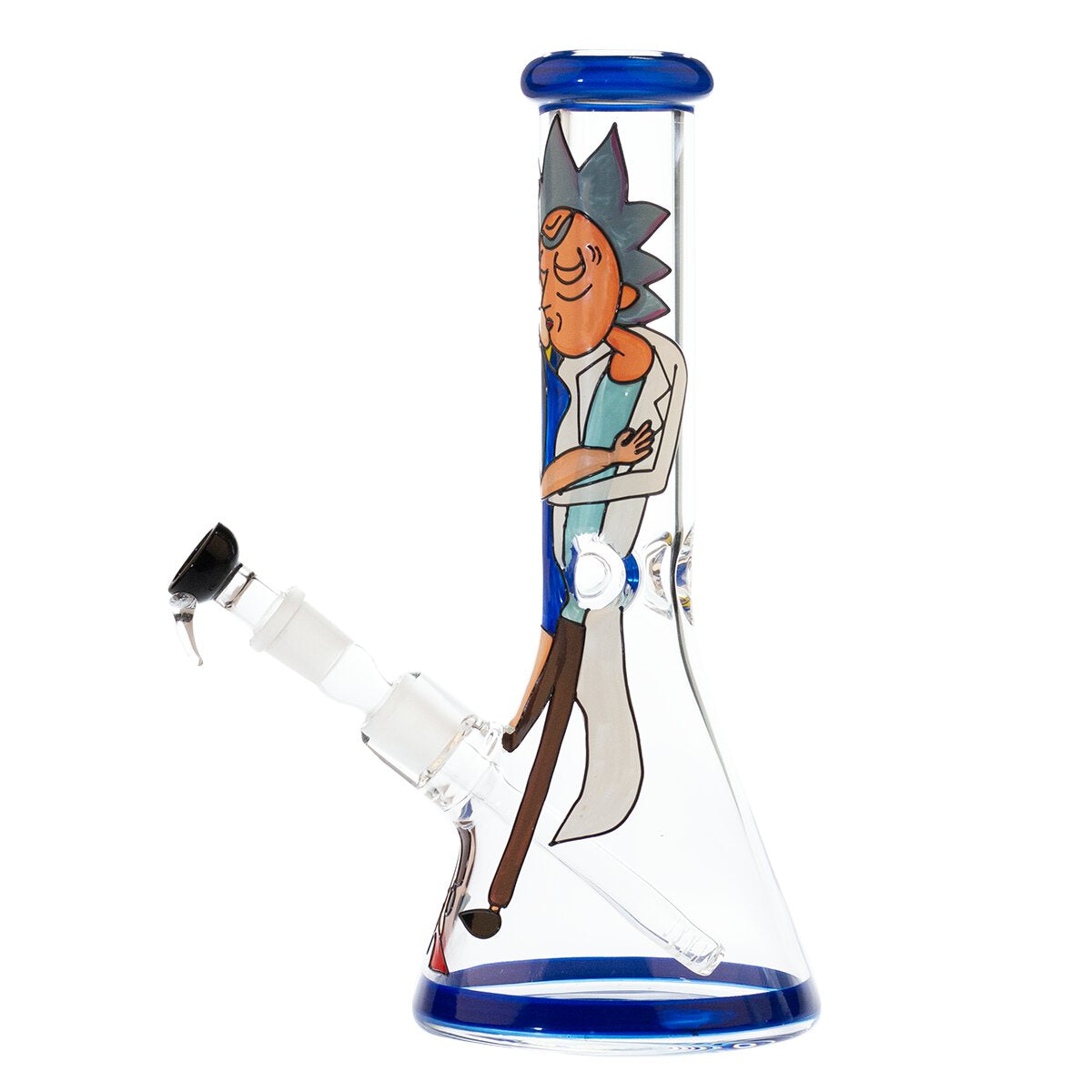 Amsterdam | Mad Professor Beaker Chillum Slit Bong H:31cm Socket:18.8mm TH:7mm