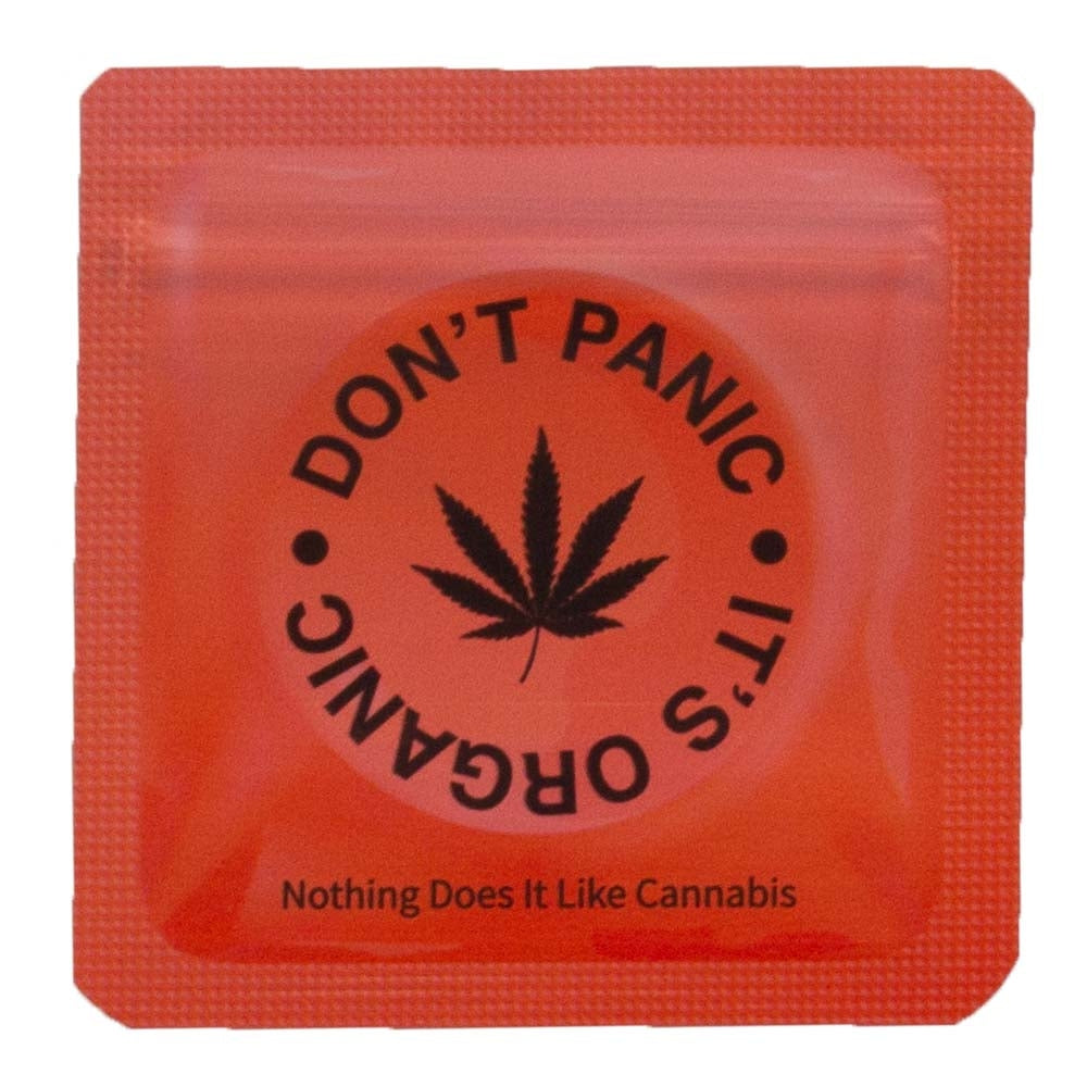 Amsterdam Don't Panic 64 x 64mm Smell Proof Bags