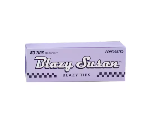 Blazy Susan Purple Perforated Filter Tips