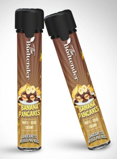 The Budtender Banana Pancakes Pre Roll - Plumes