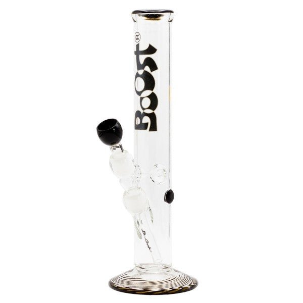 Boost Cane Glass Bong ~38cm - Plumes
