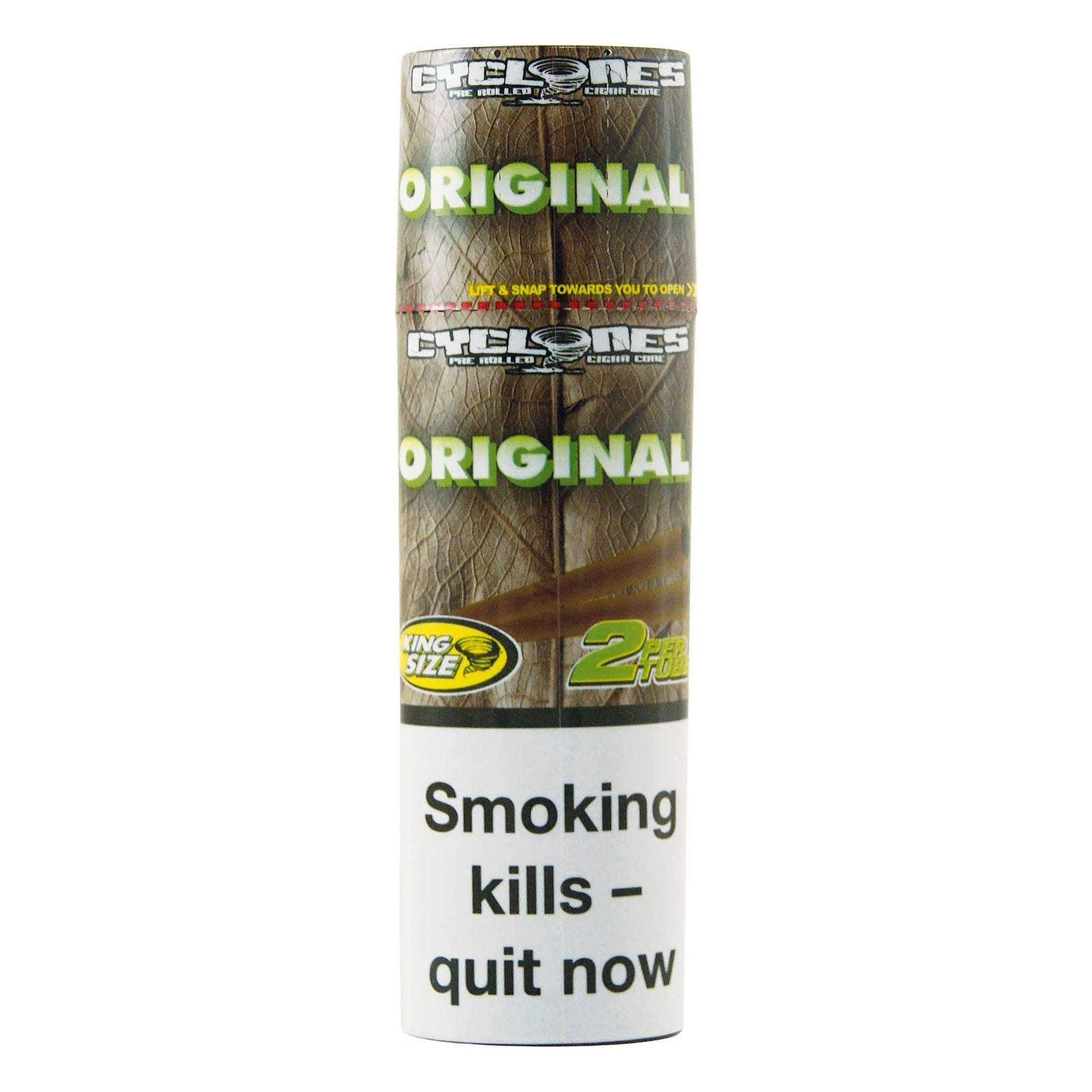 Cyclones Pre-Rolled Blunt Cones 2 Pack