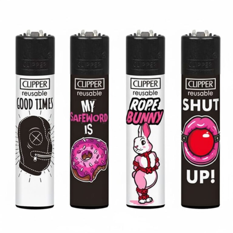 Clipper Lighter Bondage (Slogan 35) - Plumes