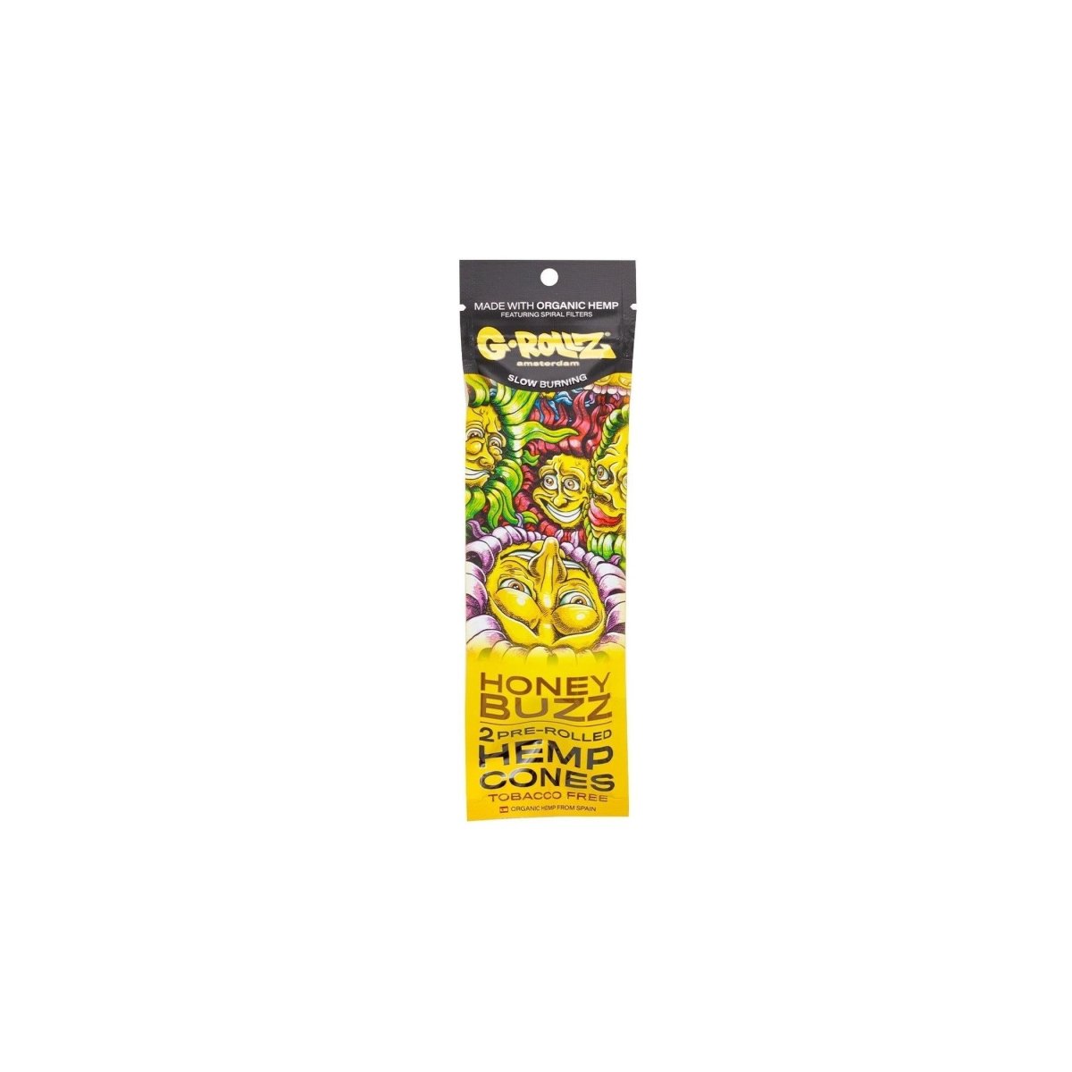 G-Rollz Honey Flavoured Pre-Rolled Hemp Cones (2 Pack)