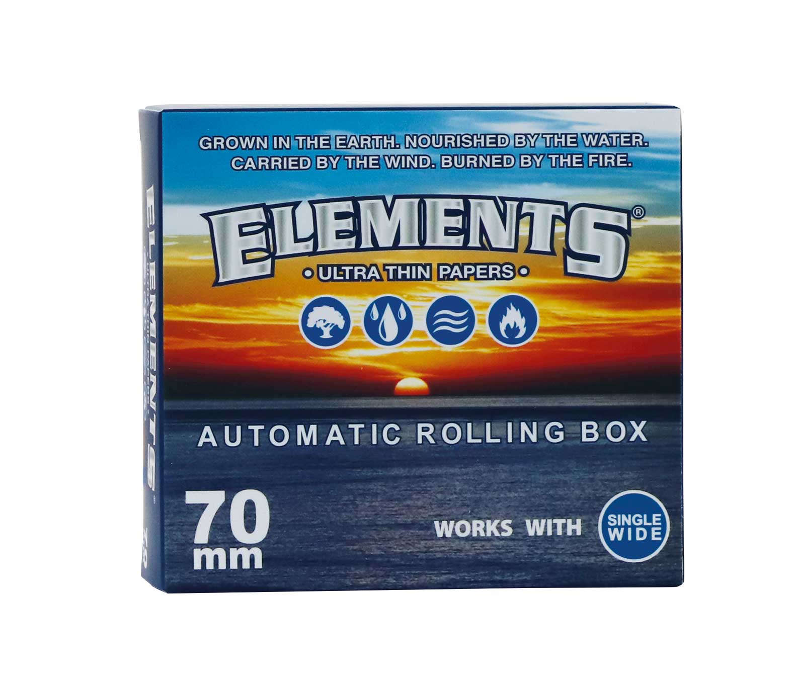 ELEMENTS Blue 70mm Automatic Rolling Box