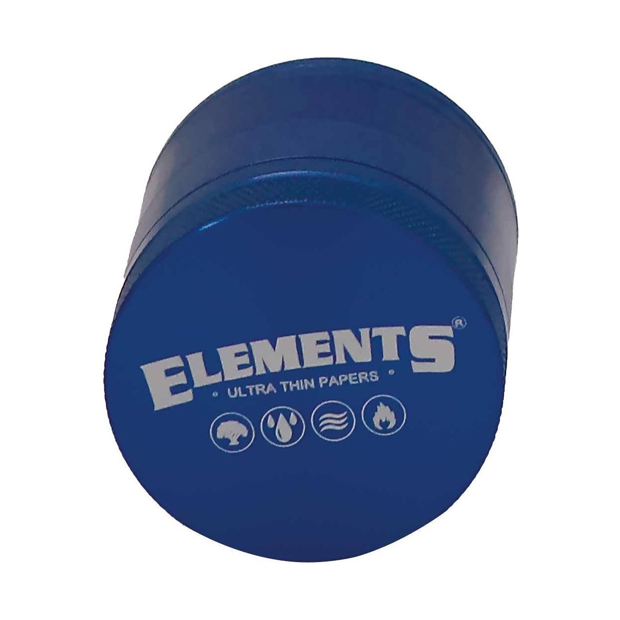 ELEMENTS Blue Aluminium 4 Piece Grinder