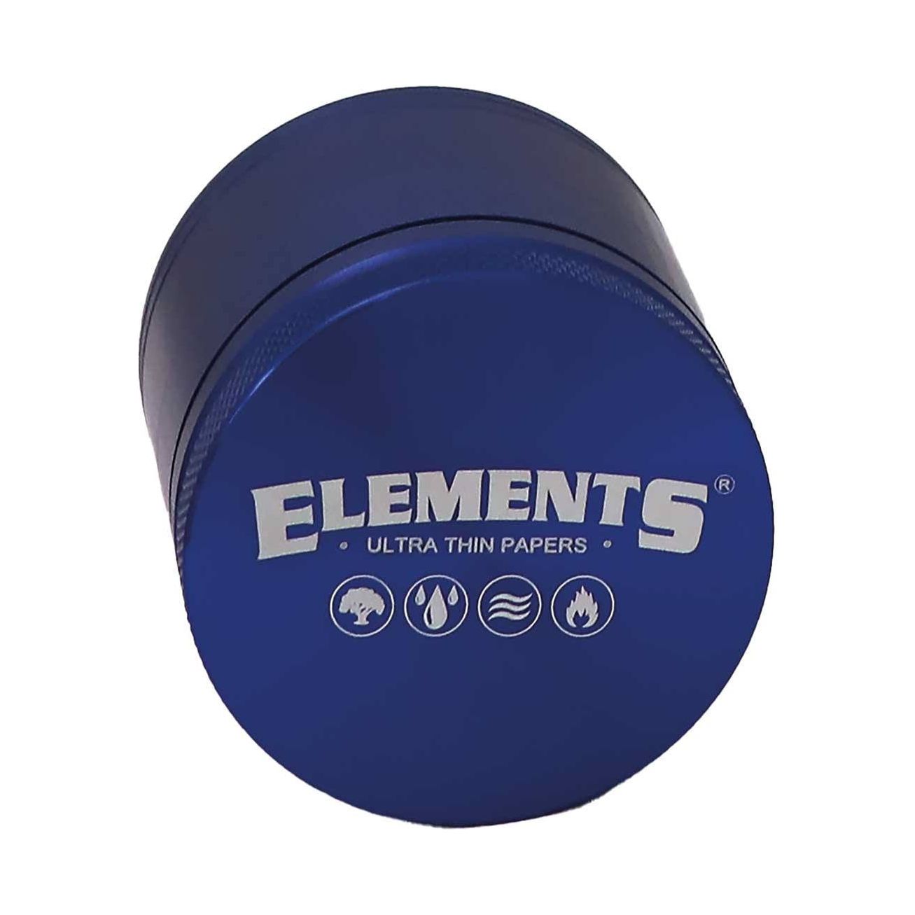 ELEMENTS Blue Aluminium 4 Piece Grinder