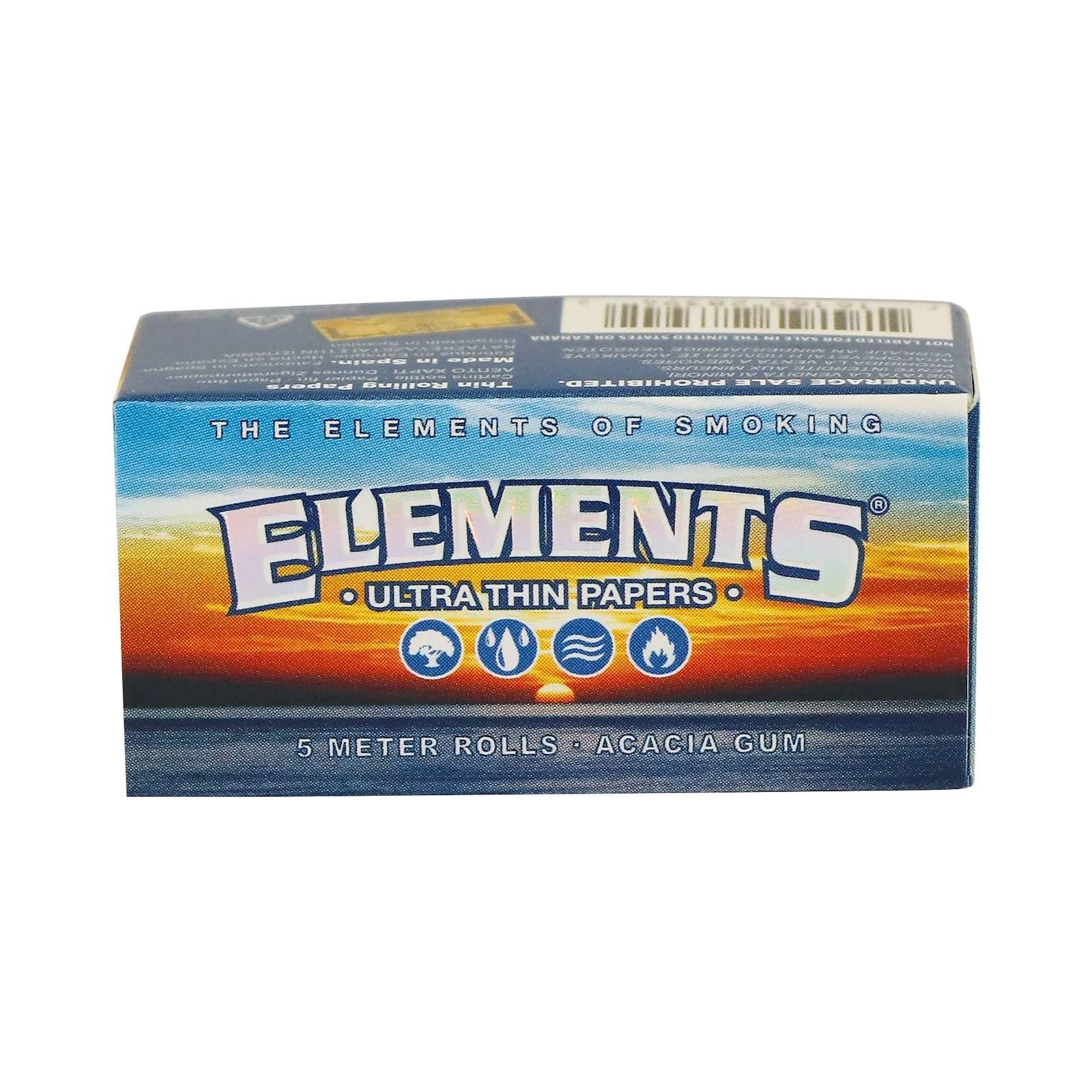 ELEMENTS Blue King Size Slim Roll 5m Rolling Papers