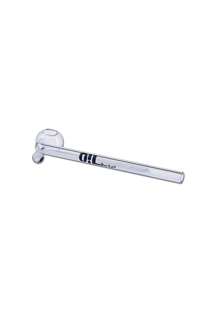 Black Leaf Bent Oil Pipe 170mm