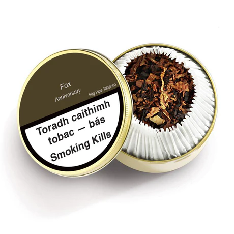 James J. Fox Anniversary 50g Tin Pipe Tobacco