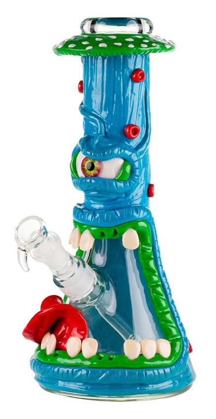 Amsterdam One-Eyed Mushroom Creature Glass Bong 31cm