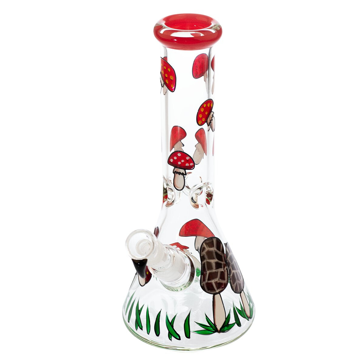 Plumes Mushroom Mixed Beaker Bong 31cm