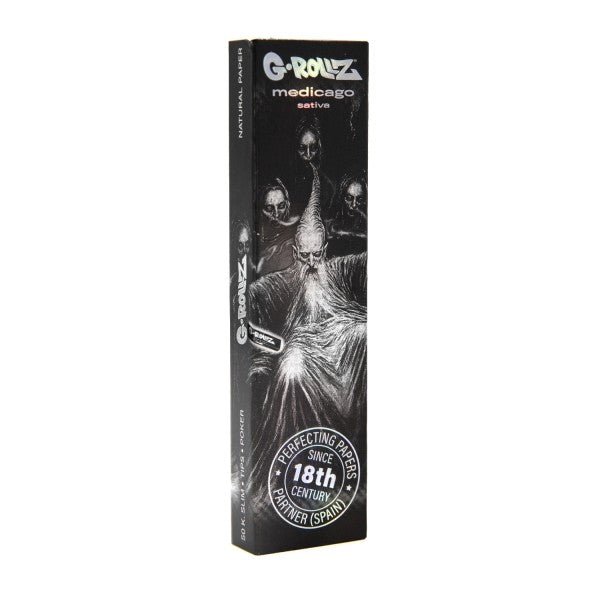 G-Rollz Medicago 'Wizard' King Size Papers + Tips - Plumes