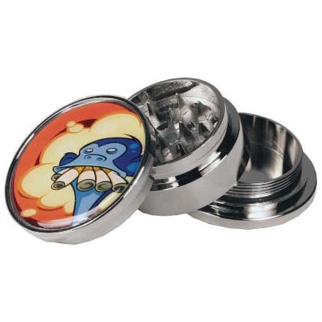 Buddies Metal 3 Piece 51mm Grinder with Magnet & Sifter