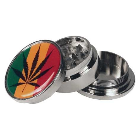 Buddies Metal 3 Piece 51mm Grinder with Magnet & Sifter