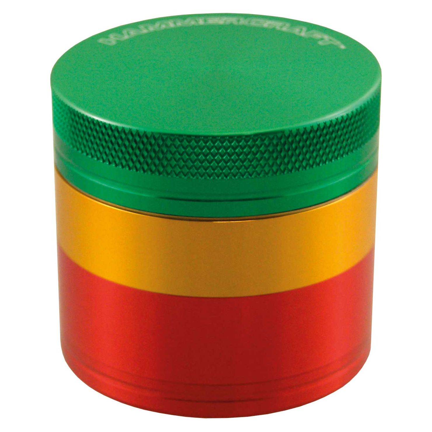 Hammercraft 4 Part Aluminium 38mm Grinder Rasta