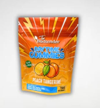 The Budtender Daytime Gummies - 40G - Peach Tangerine - Plumes
