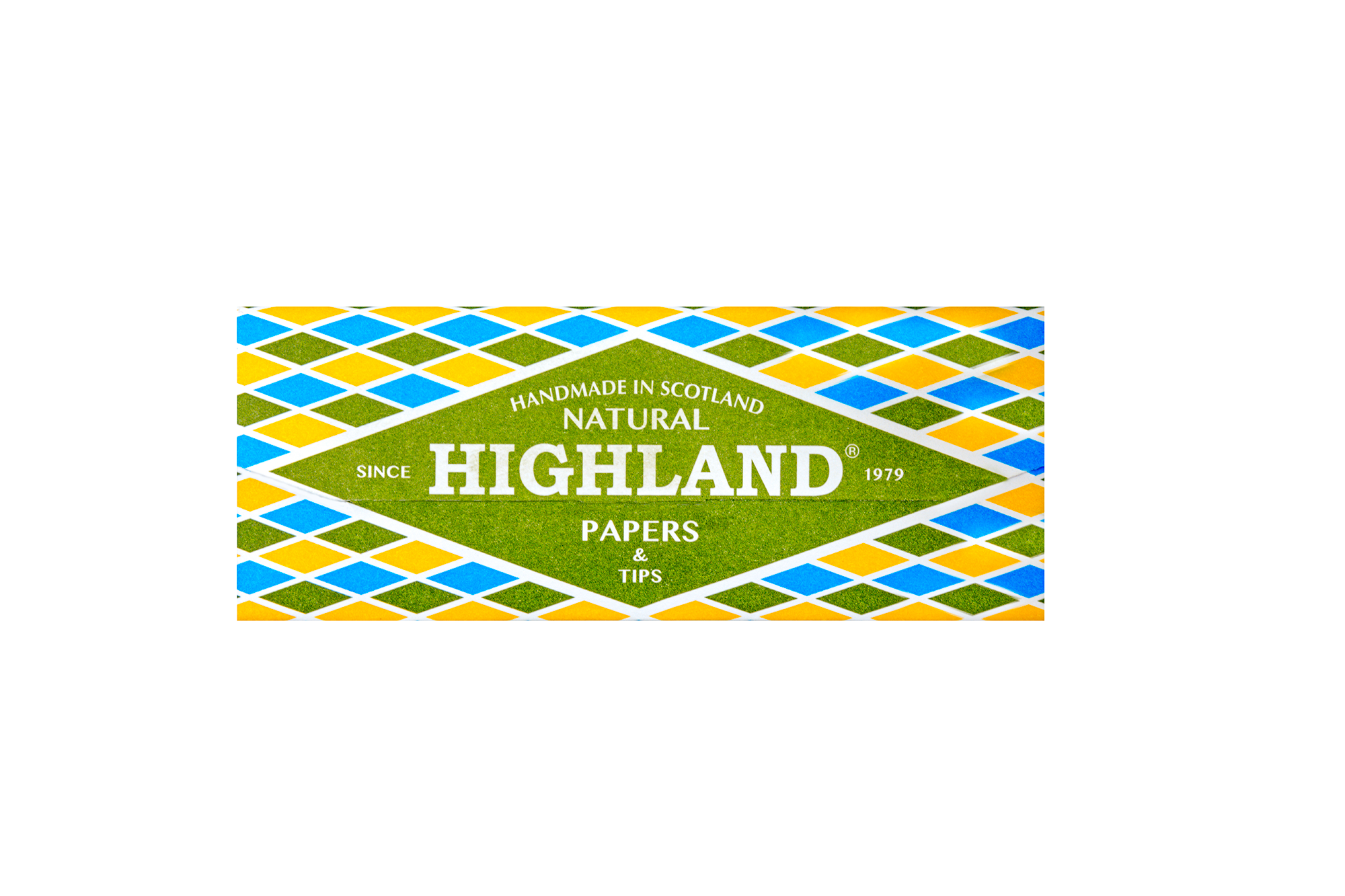 Highland Natural Thin King Size Rolling Papers & Tips