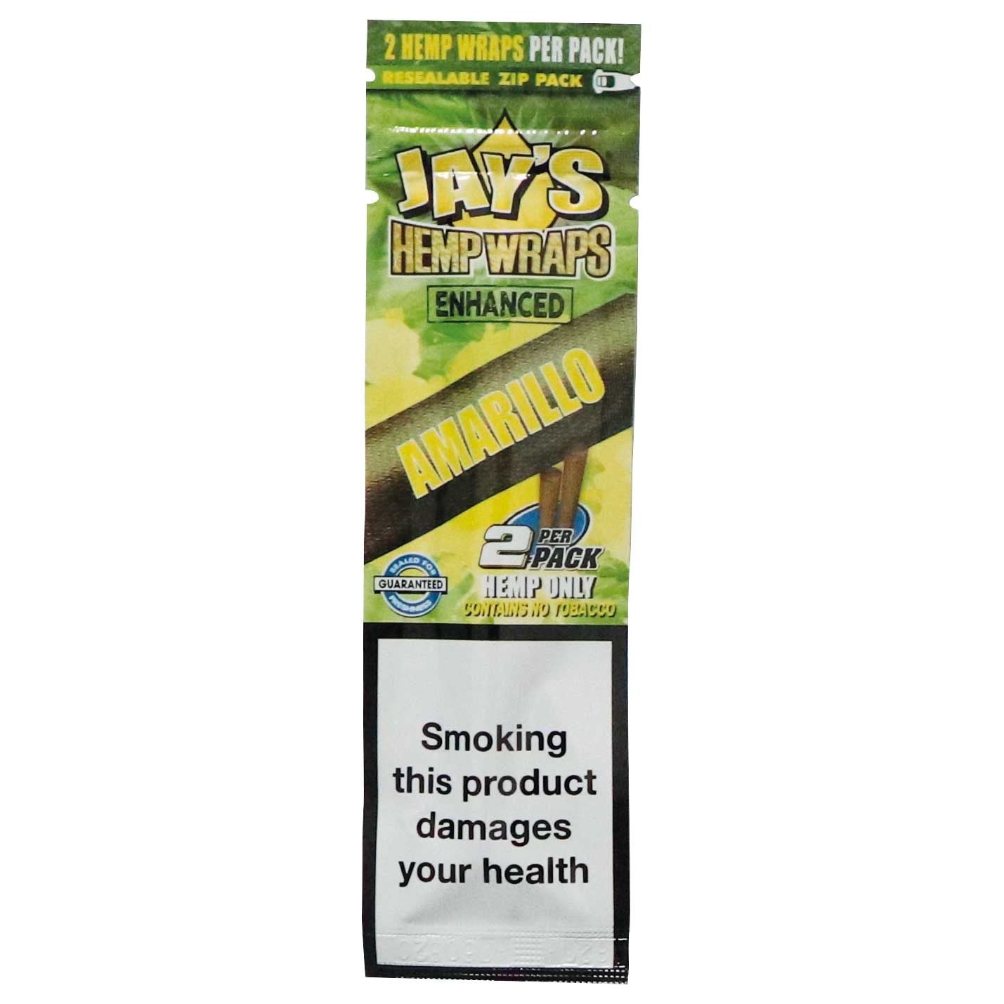 Juicy Jay's Hemp Terp Wraps Amarillo 2 Pack