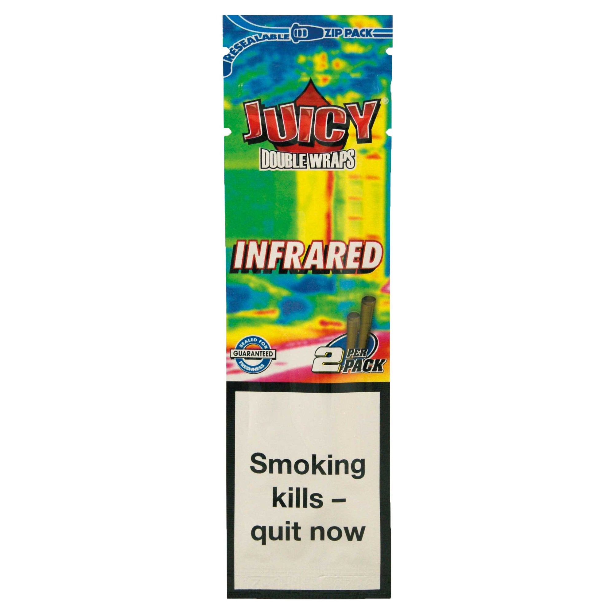 Juicy Jay's Blunt Wraps Infrared 2 Pack